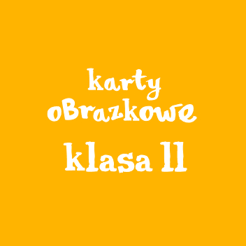 Karty obrazkowe klasa II